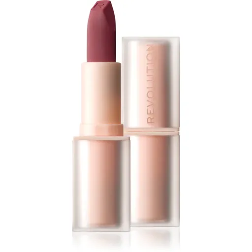 Makeup Revolution Lip Allure Soft Satin Lipstick krémová rtěnka se saténovým finišem odstín Black Cherry 3.2 g
