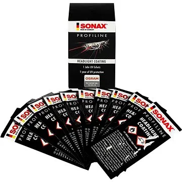 SONAX PROFILINE Keramická ochrana světlometů - 10 sáčků (276541)