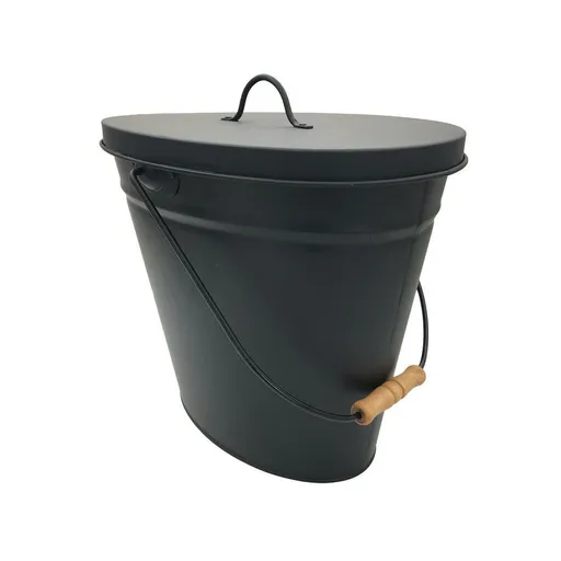 Nádoba na popel 20 l, černá