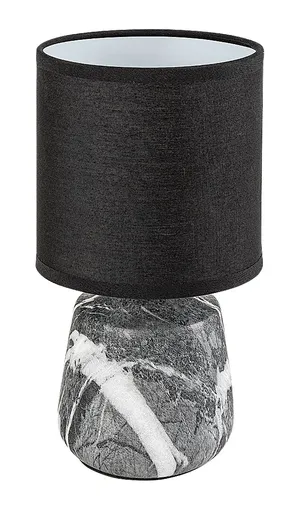 Rabalux Černá stolní lampa Nalisa pro žárovku E14 74066