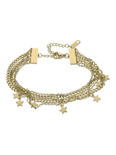 Marc Malone Vícevrstvý pozlacený náramek Keira MCB24034G