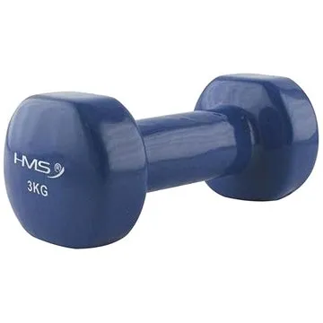 Litinová činka pokrytá vinylem HMS 3 kg (17-6-011)