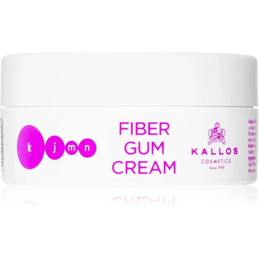 Kallos KJMN Professional Fiber Gum Cream modelovací guma na vlasy 100 ml