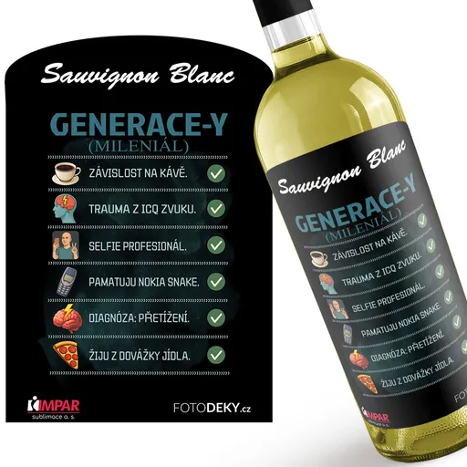 Víno Generace Y – Nastavení (Druh Vína: Bílé víno)