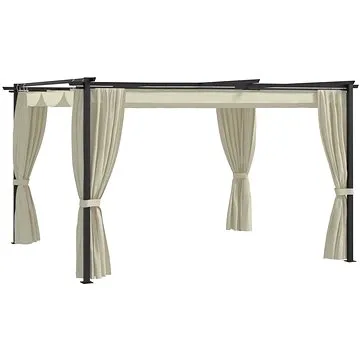 Altán 4 x 3 m krémový (3053420)