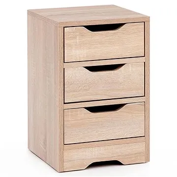 Brüxxi Noční stolek Jery, 49 cm, dub (SP1000817)