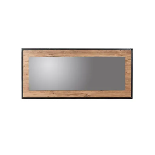 Zrcadlo Idea Black and Atlantic Pine, 110 cm, M