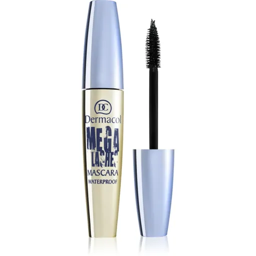 Dermacol Mega Lashes voděodolná řasenka pro objem odstín Black 12.5 ml