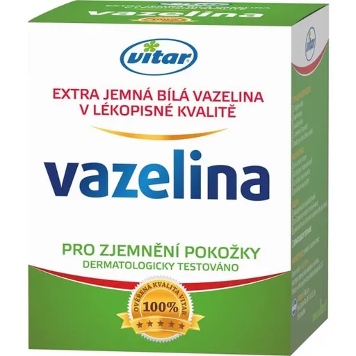VITAR VAZELINA EXTRA JEMNÁ BÍLÁ, 110 G Kosmetika, , velikost