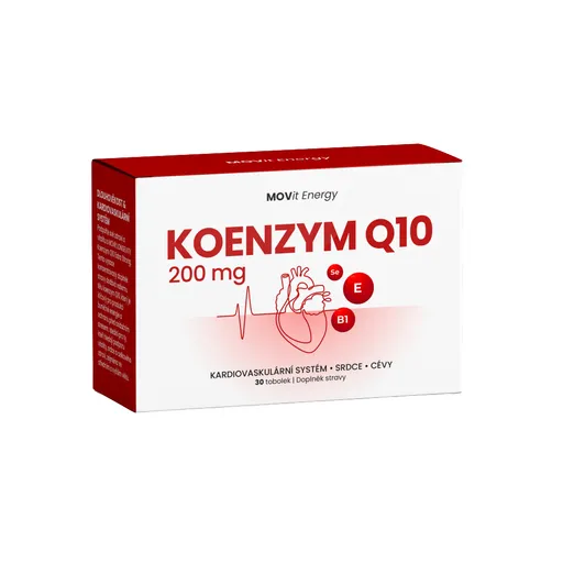 MOVit Energy Koenzym Q10 200 mg Extra Strong 30 tobolek