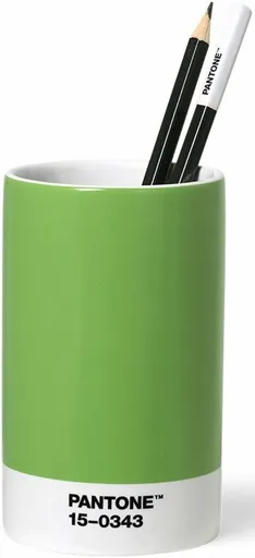 PANTONE Porcelánový stojánek na tužky - Green 15-0343
