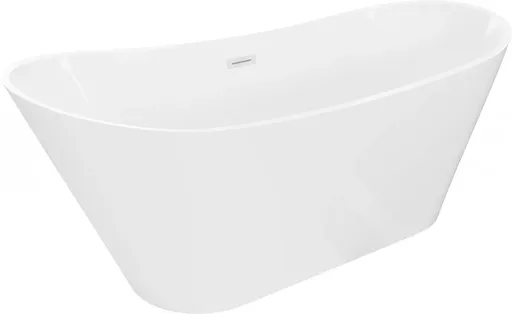 MEXEN DORA volně stojící vana 160x75, bílá bez krytky přepadu a zátky 52071607500-SS