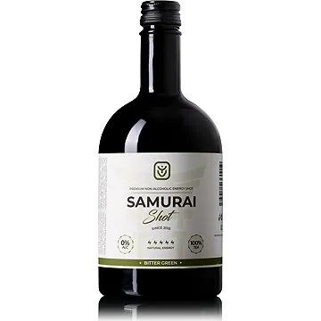 Samurai Shot Bitter Green nealko 0,5l (8594184360019)