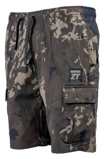 Nash kraťasy zt lite hydra flex combat shorts camo - xxl