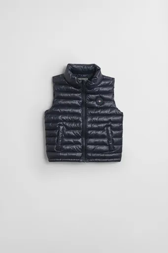 VESTA GANT SHINY LIGHT PADDED VEST EVENING BLUE