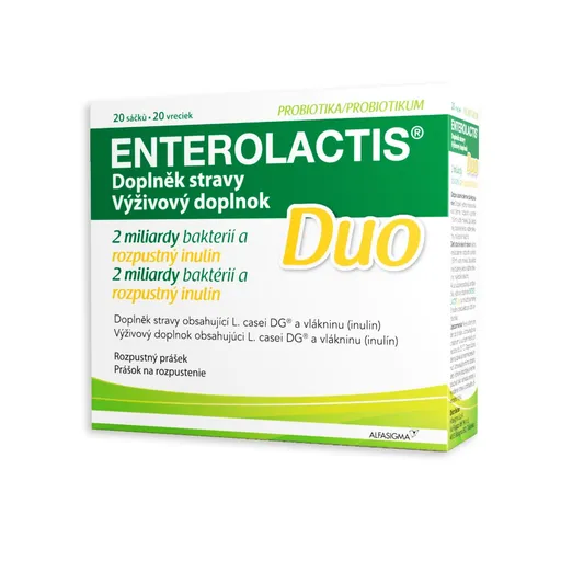 ENTEROLACTIS® Duo probiotika a prebiotika 20x5 g
