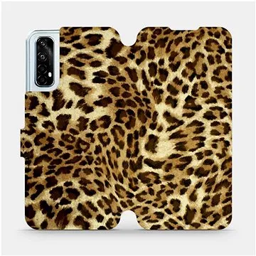 Flipové pouzdro na mobil Realme 7 - VA33P Leopardí vzor (5903516410514)