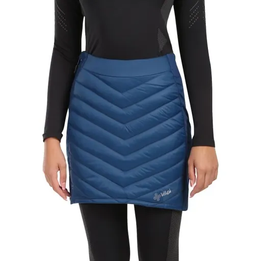 KILPI TANY Dámská zateplená sukně, tmavě modrá, velikost
