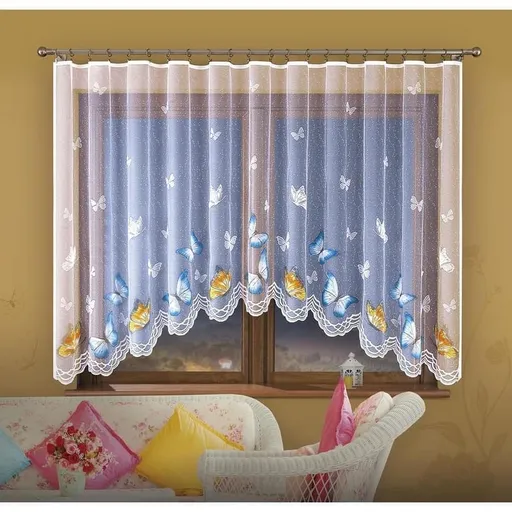 Hotová záclona, Emanuel, barevná 300 x 150 cm