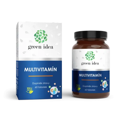 Multivitamín - tobolky 60 ks - Green idea