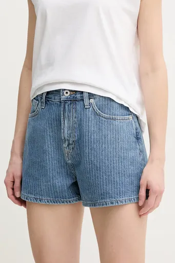 Džínové šortky Pepe Jeans A-LINE SHORT HW SUZIE