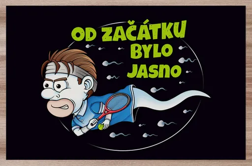 Prostírání Tenisová spermie