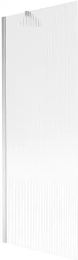 MEXEN/S Next vanová zástěna FIX 70 x 150, proužky, chrom 895-070-000-00-09-01