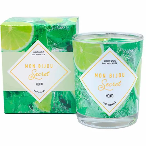 Troli Vonná svíčka 40h se šperkem Mojito CCOMO100