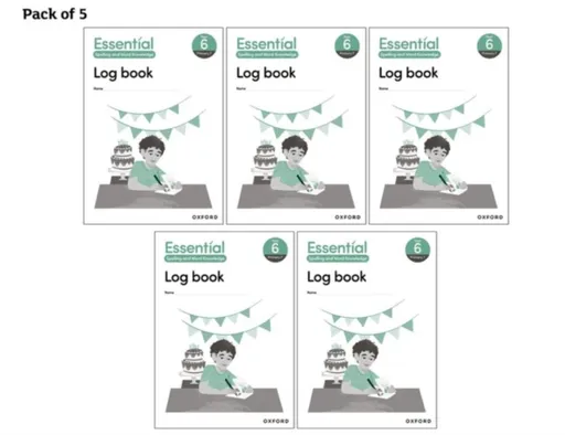 Essential Spelling and Word Knowledge: Year 6: Year 6 Log Book Pack of 5 - Claire Hewitt