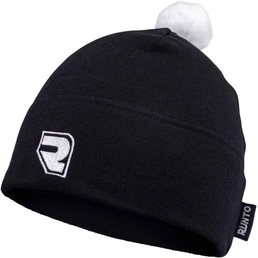 Runto PANTHER Sportovní čepice s bambulí, černá, velikost UNI