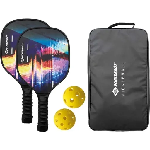 SCHILDKRÖT PICKLEBALL SET Set na pickleball, černá, velikost