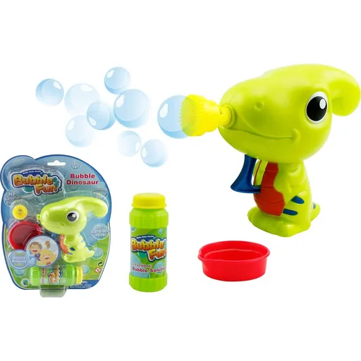 Bubble Fun Bublifuk Dinosaurus s náplní 60 ml zelený