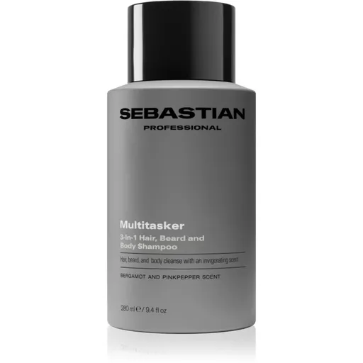 Sebastian Professional SEB MAN The Multi-tasker šampon na vlasy, vousy a tělo 280 ml
