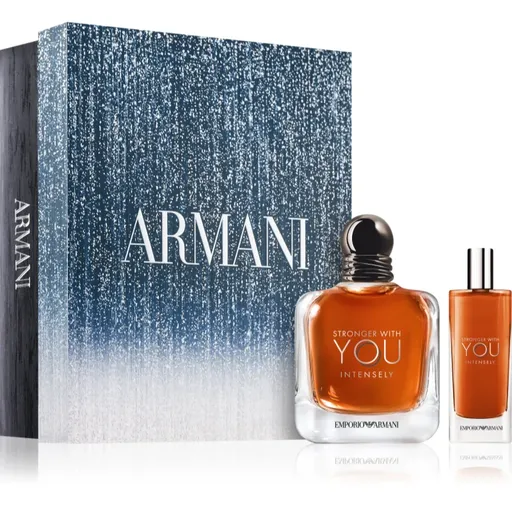 Armani Emporio Stronger With You Intensely dárková sada pro muže