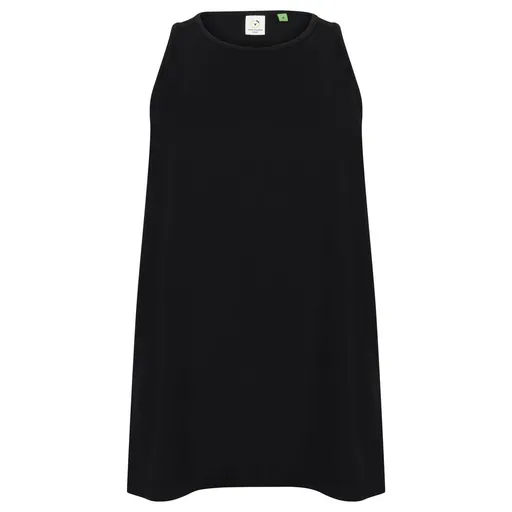 Tombo Dámský top s rozparkem na zádech - Černá | S