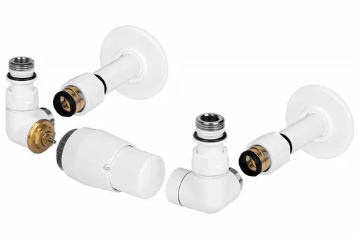 HOPA CLASSIC-SET, rohový ventil (Z2) Barva Bílá, Varianta Levá RDCLASSICSETLW