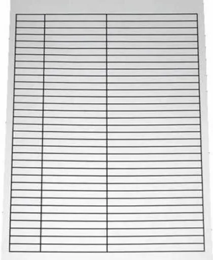 Podložka A5 linkovaná PVC