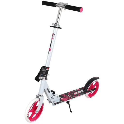 Skládací koloběžka ENERO ROSY, bílo-růžová