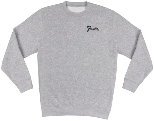 Fender SM Transition Logo Sweatshirt Athletic Gray M