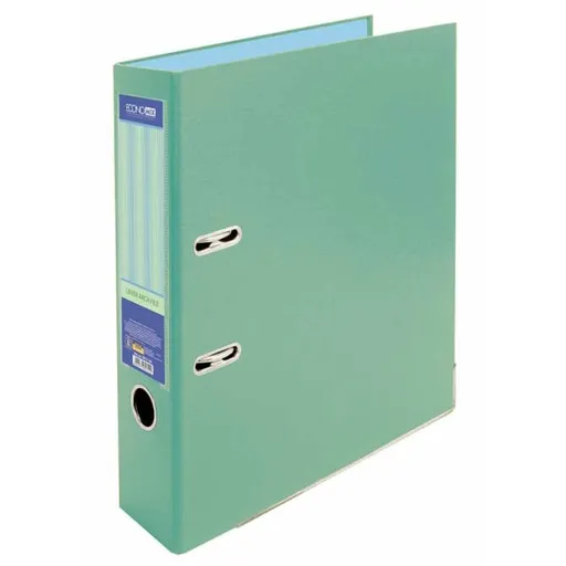 Kroužkový pořadač/šanon pro A4, mátově zelený 70mm