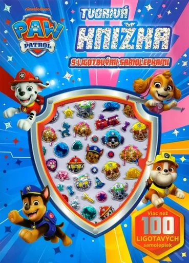 Labková patrola  - Tvorivá knižka s ligotavými samolepkami - kolektiv autorů