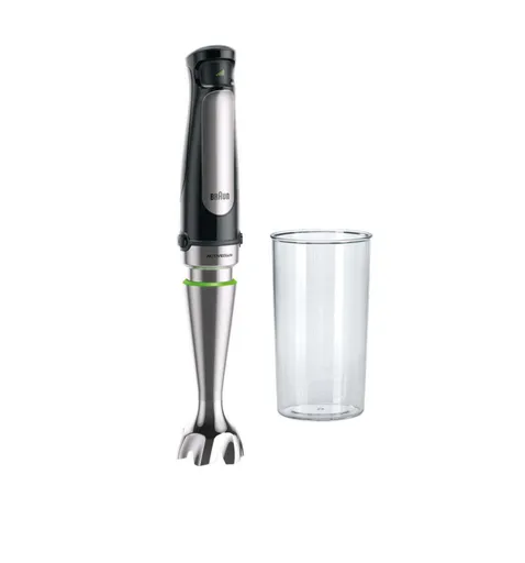 Braun MQ7000X tyčový mixér, 1000 W, drcení ledu, 2 nože, mixovací nádoba