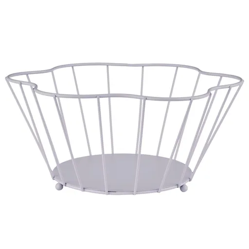 BLOOMING Košík kovový 30 cm - sv. fialová