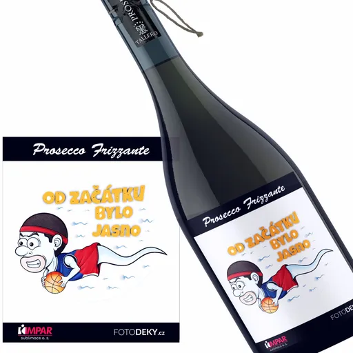 Víno Basketbalová spermie (Druh Vína: Prosecco)