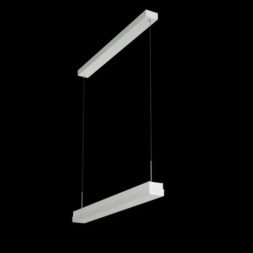 OSMONT MAT60548 MATAR LE1 závěsné plastové svítidlo bílá IP40 4000 K 9W LED