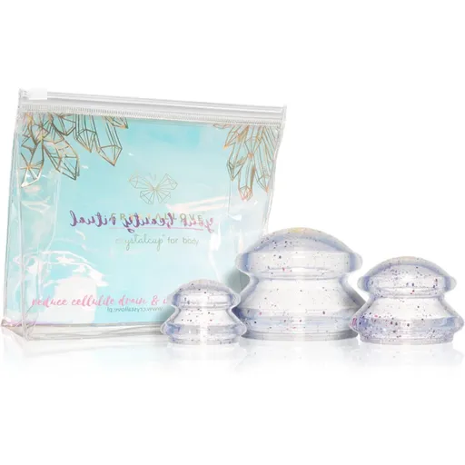 Crystallove Crystalcup sada na celulitidu Crystal 1 ks