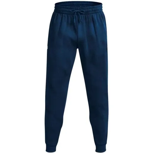 Under Armour RIVAL Pánské tepláky, tmavě modrá, velikost S