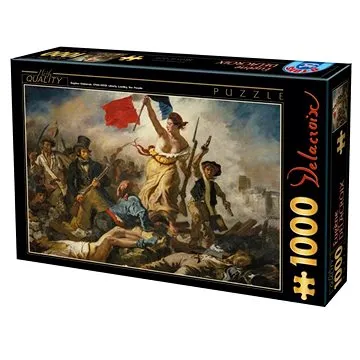 D-TOYS Puzzle Svoboda vede lid na barikády 1000 dílků (5947502873808)