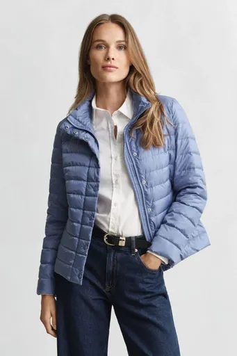 BUNDA GANT LIGHT DOWN JACKET FADED DENIM