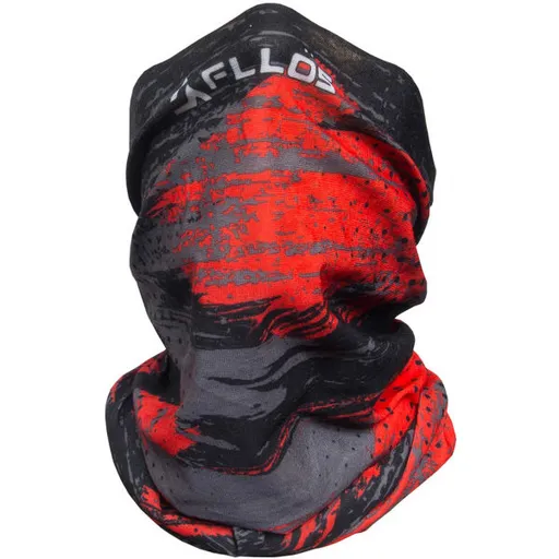 FLLÖS WIND 05 Multifunkční šátek, červená, velikost